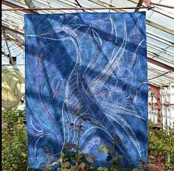 Fenix, organische vormgeving in blauw