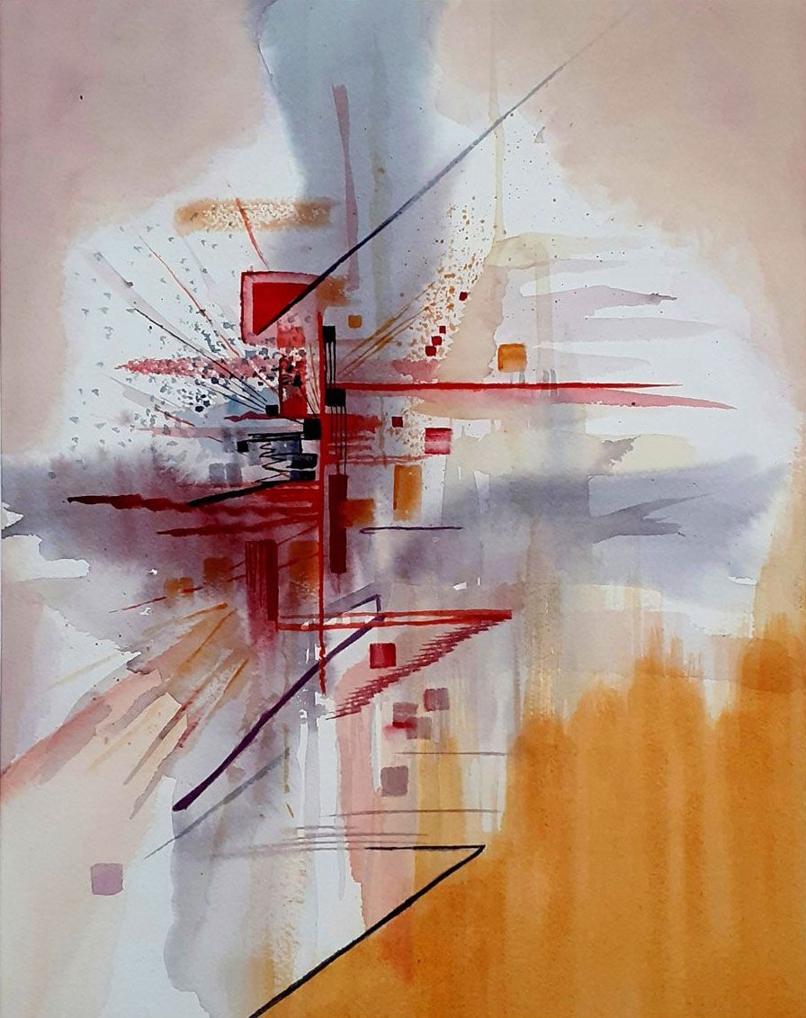 Aquarel abstract