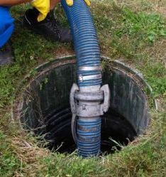 Septic Tank Filter Cleaning