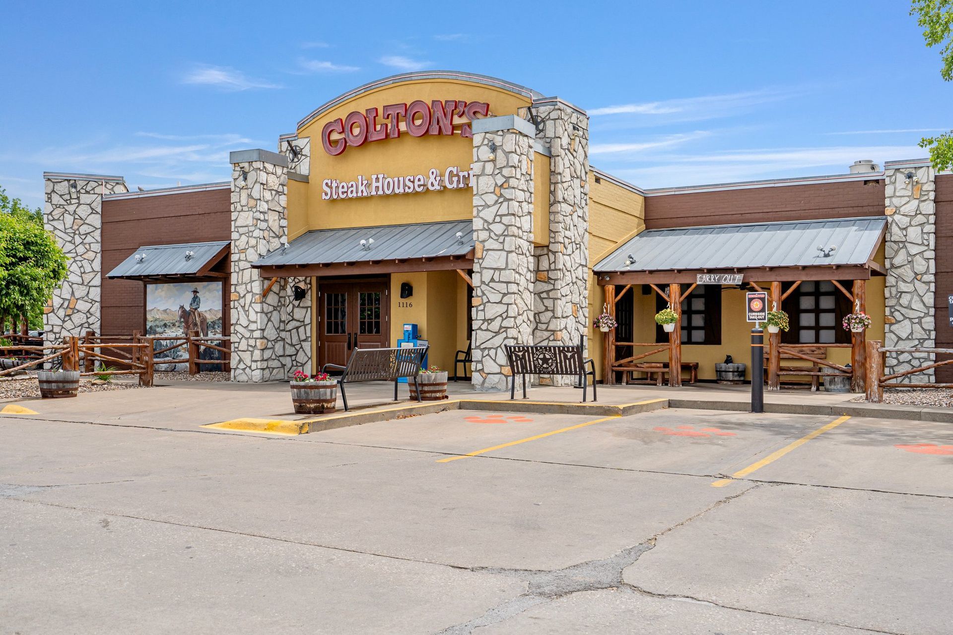 Coldon't Steakhouse & Grill with new windows & doors. 