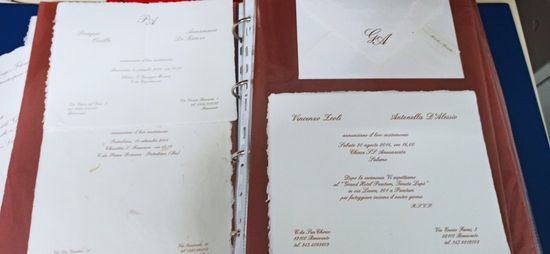 carta d'amalfi partecipazioni nozze