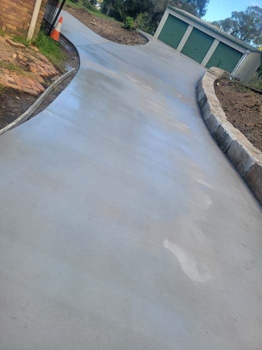 Driveways - Smooth Concrete