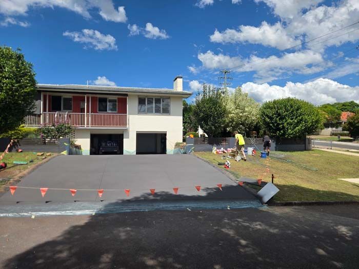 Driveways - Smooth Concrete