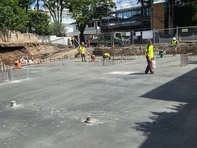 Commercial concreting