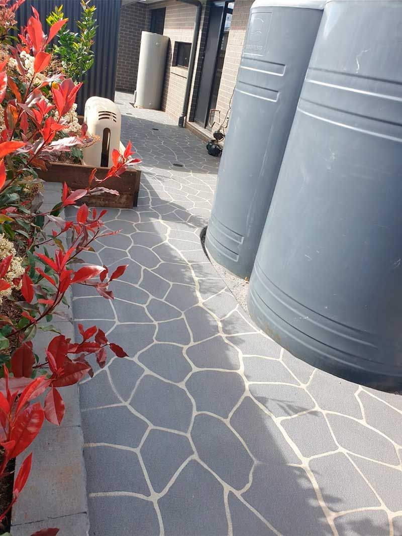 Covercrete - Water Tank - Side Yard Access