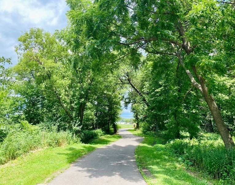 Access to Riverfront Nature & Bike Trails