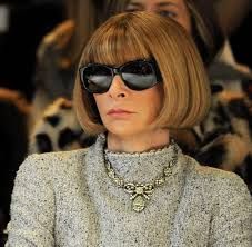 Anna Wintou vogue occhiali da sole