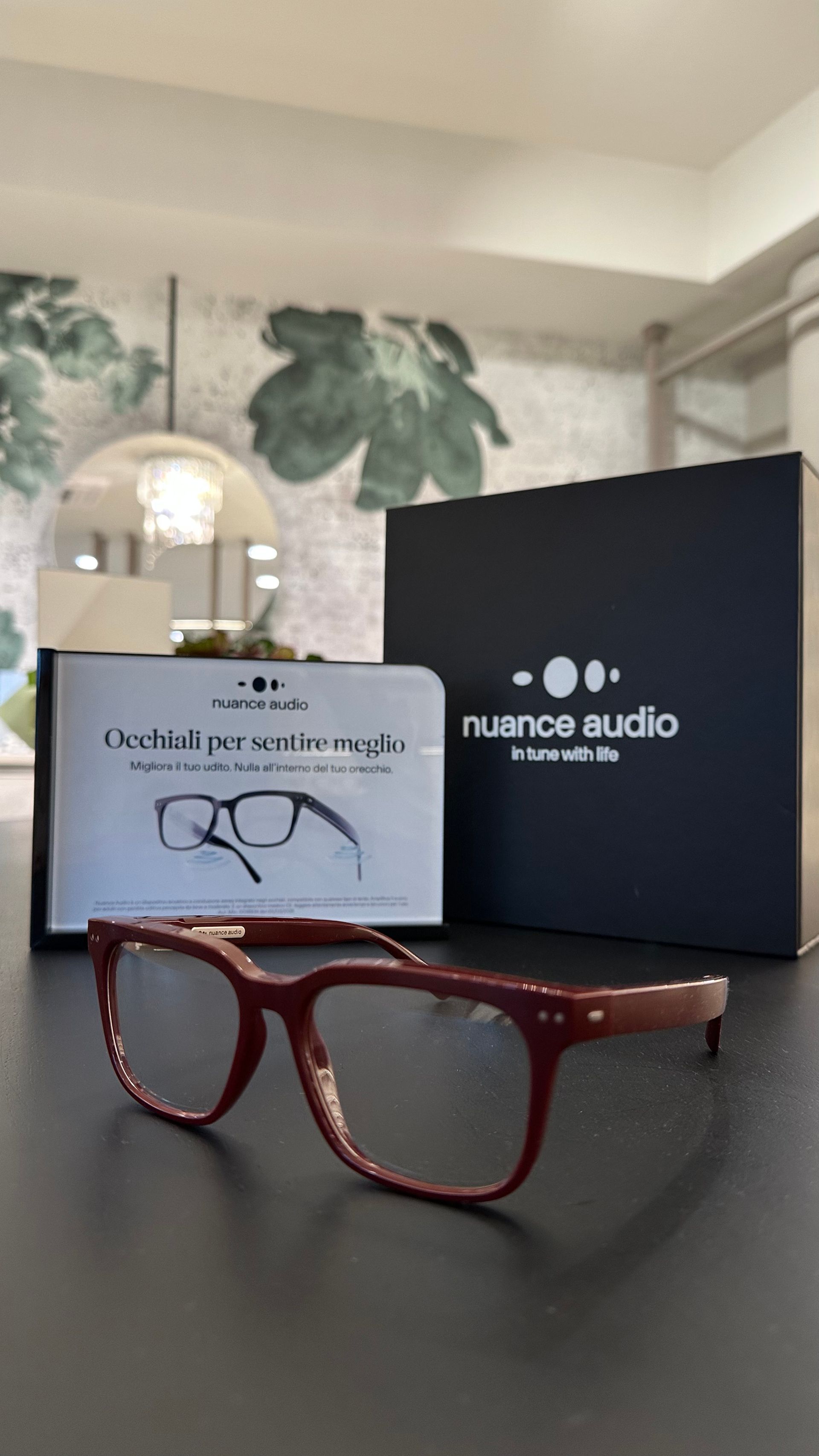 nuance audio occhiali per sentire