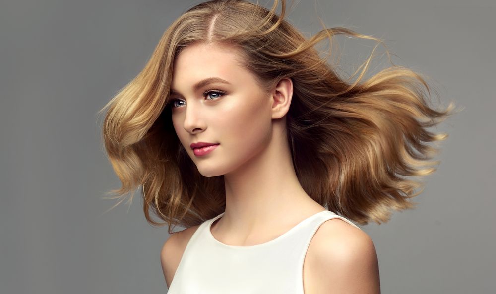 Blonde Hair Styled — Coolum Cutting Edge in Coolum Beach, QLD