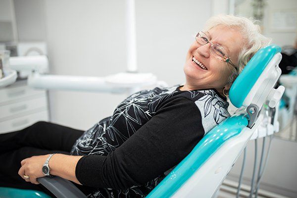 Senior Woman Dental Visit — Paxtang, PA — Paxtang Family Dentistry