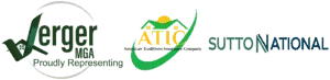 Verger, ATIC, and Sutton National logos on a white background