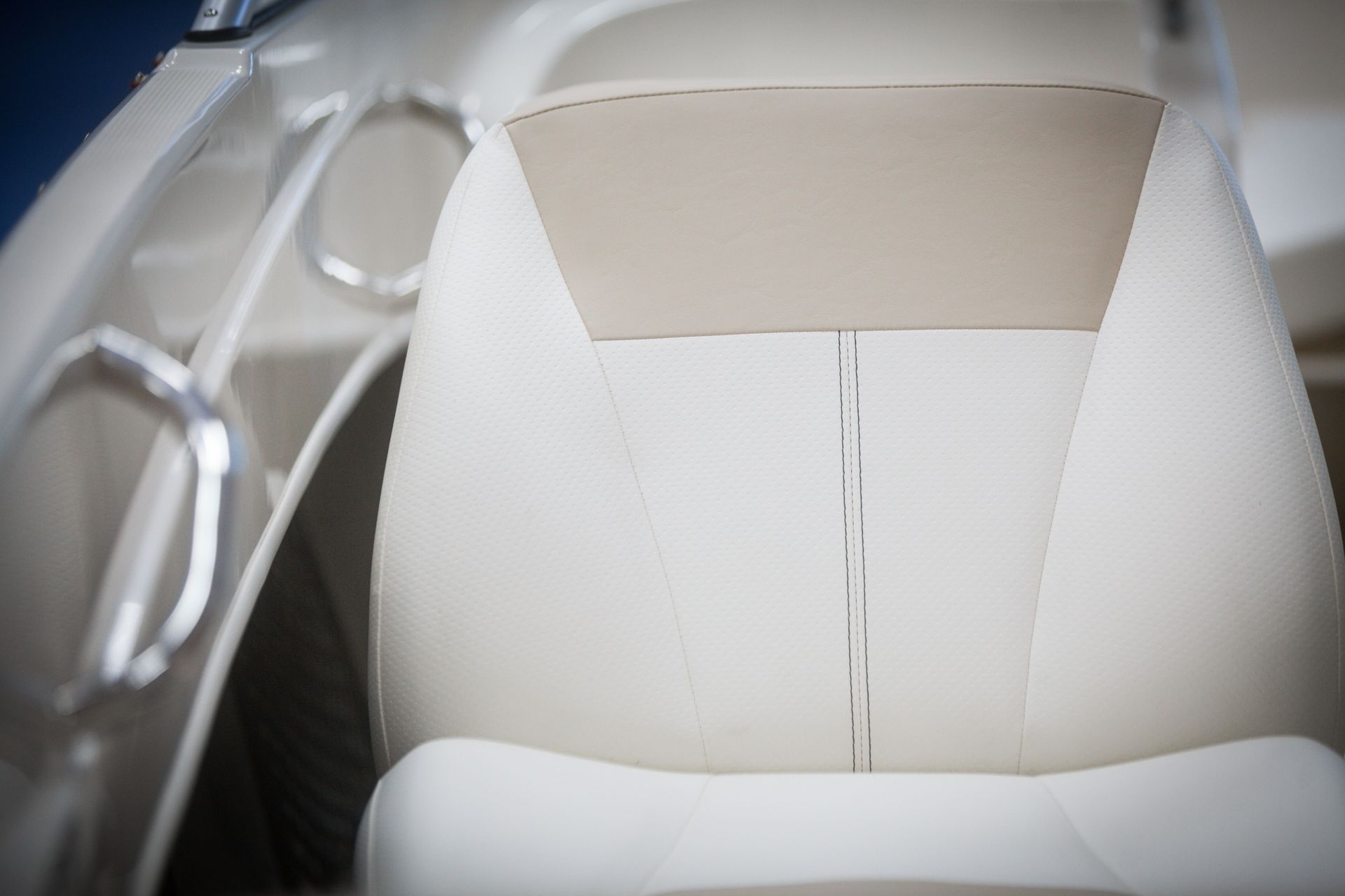 Inside the boat