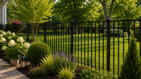 metal fence