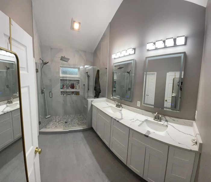 Amazing Bathroom transformation | DMJ Renovations LLC | Spartanburg SC 