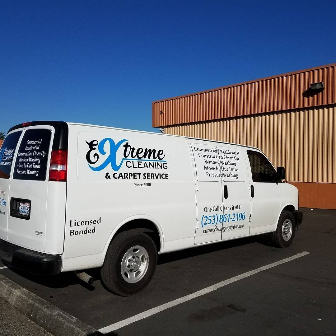White van with