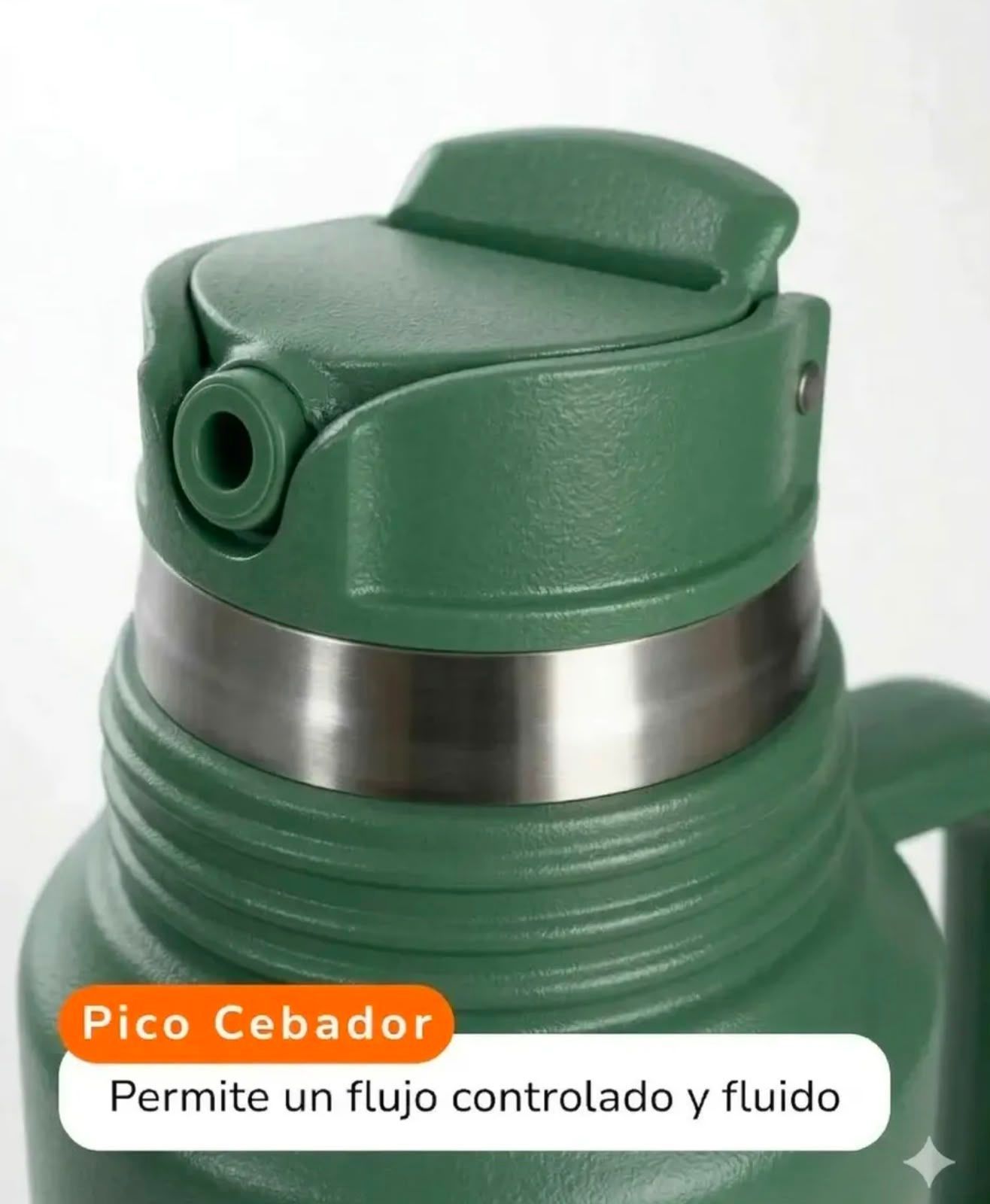 Termo 1,3 lts tapa mate