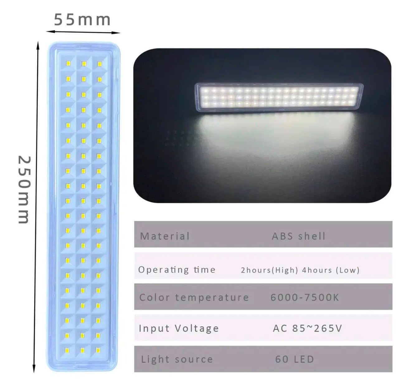 Luz de Emergencia 30 LED