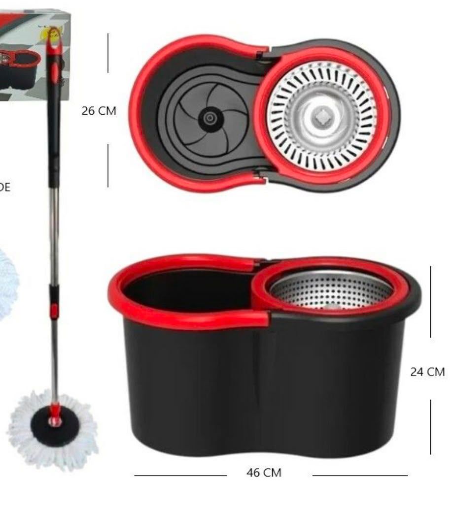 Mopa Centrifugadora Gira 360°