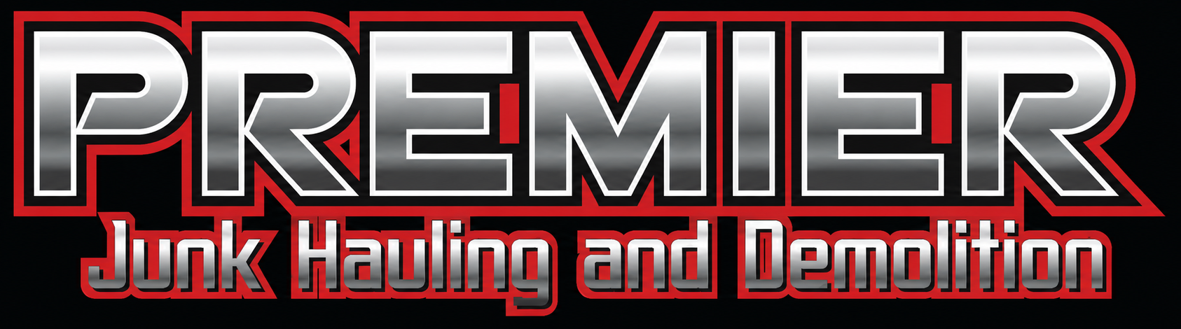Premier Junk Hauling and Demolition logo