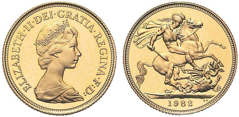 Sterlina, Regina Elisabetta