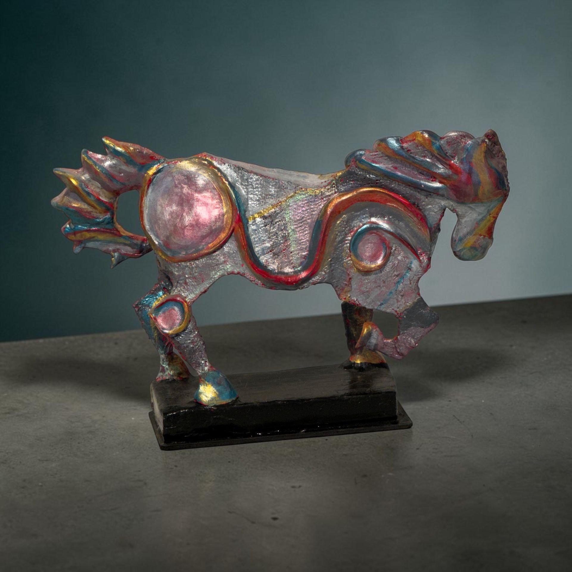 Hästskulptur