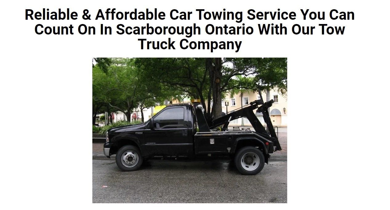 towing Scarborough ON service