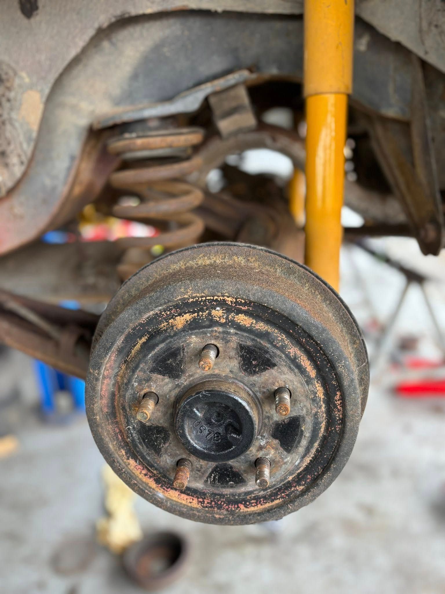 Rear Vehicle Drum Brake Assembly — Jims Auto Care in Berrimah, NT