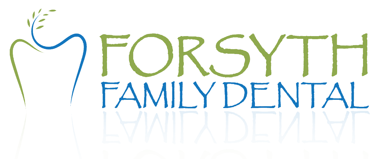 Get teeth whitening, cleanings, and same day crowns in Forsyth MO Forsyth family dental logo | Forsyth Family Dental | Best family dentist in Forsyth, MO