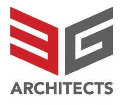 E3G Architects logo in red and gray with the word “ARCHITECTS” below