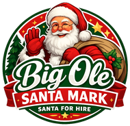 Santa Claus for Hire in Brea, CA | Big Ole Santa Mark