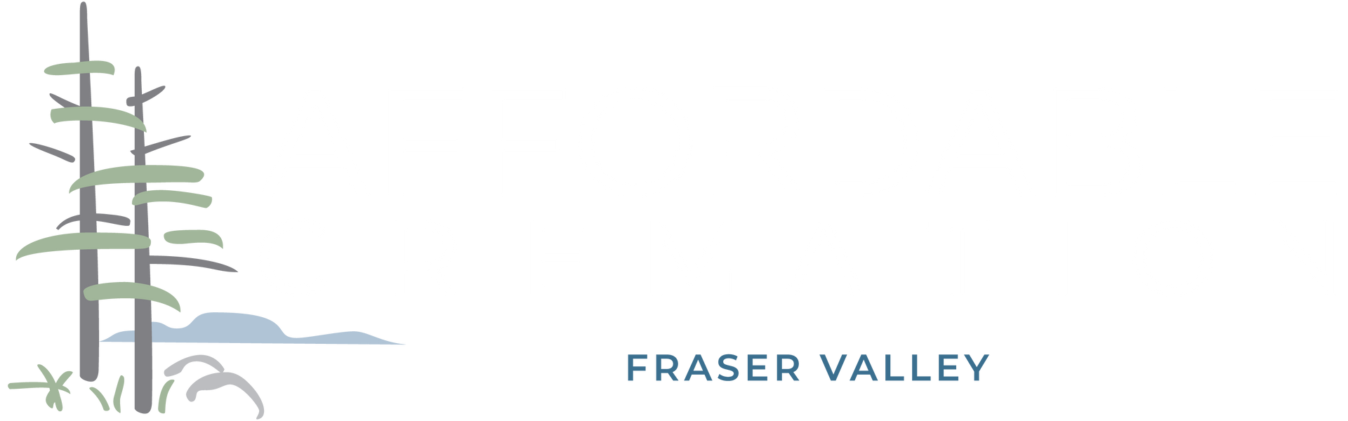 All white text for Affordable Cremation & Burial, with the words