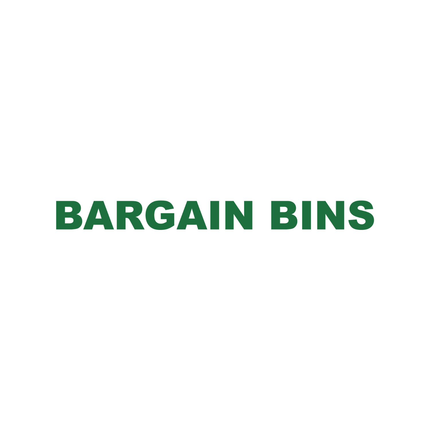 Bargain Bins, one of our many clients