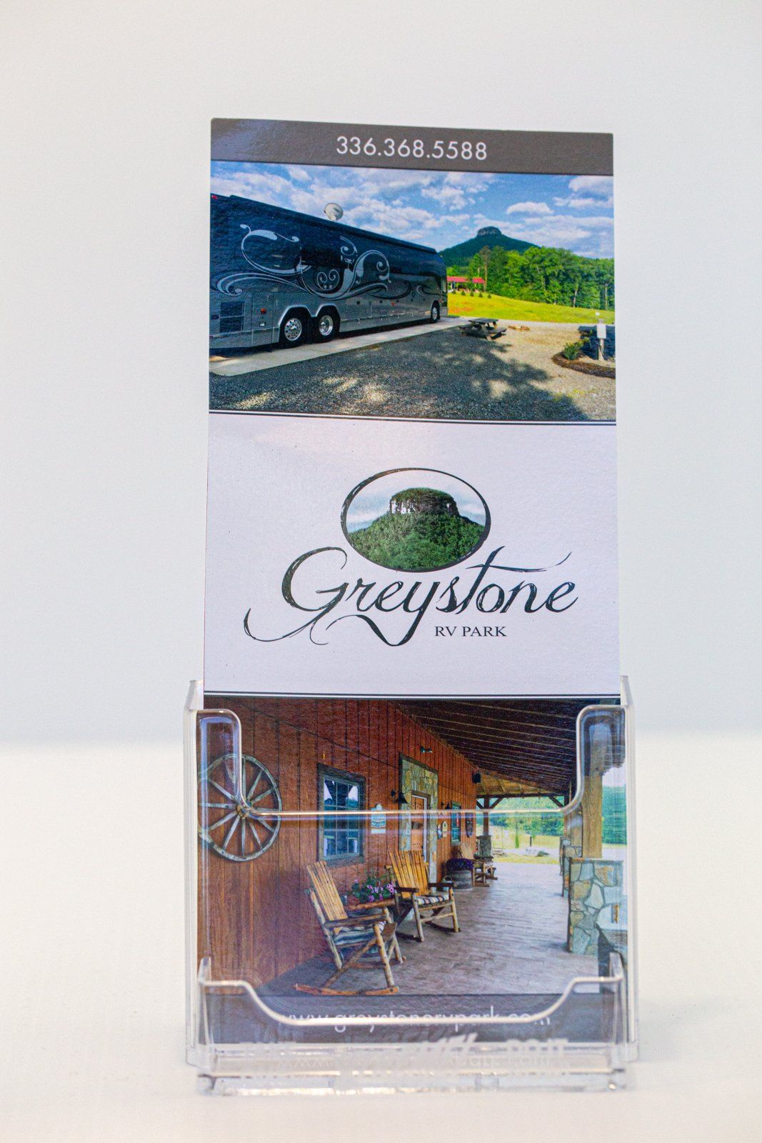 Pamphlet for park
