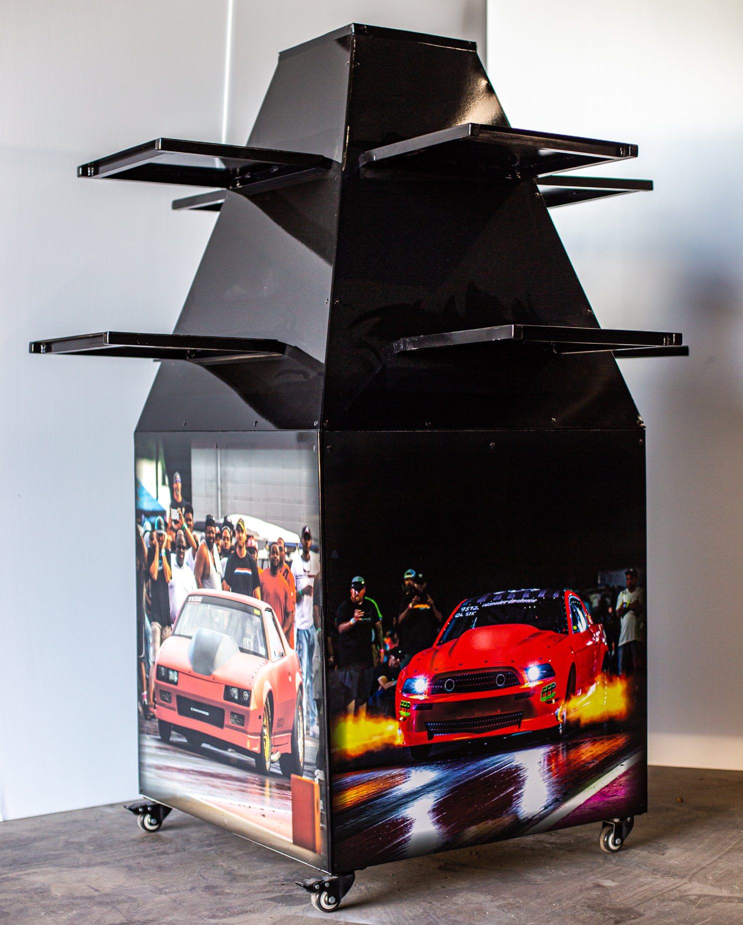 Display shelf for automotive store