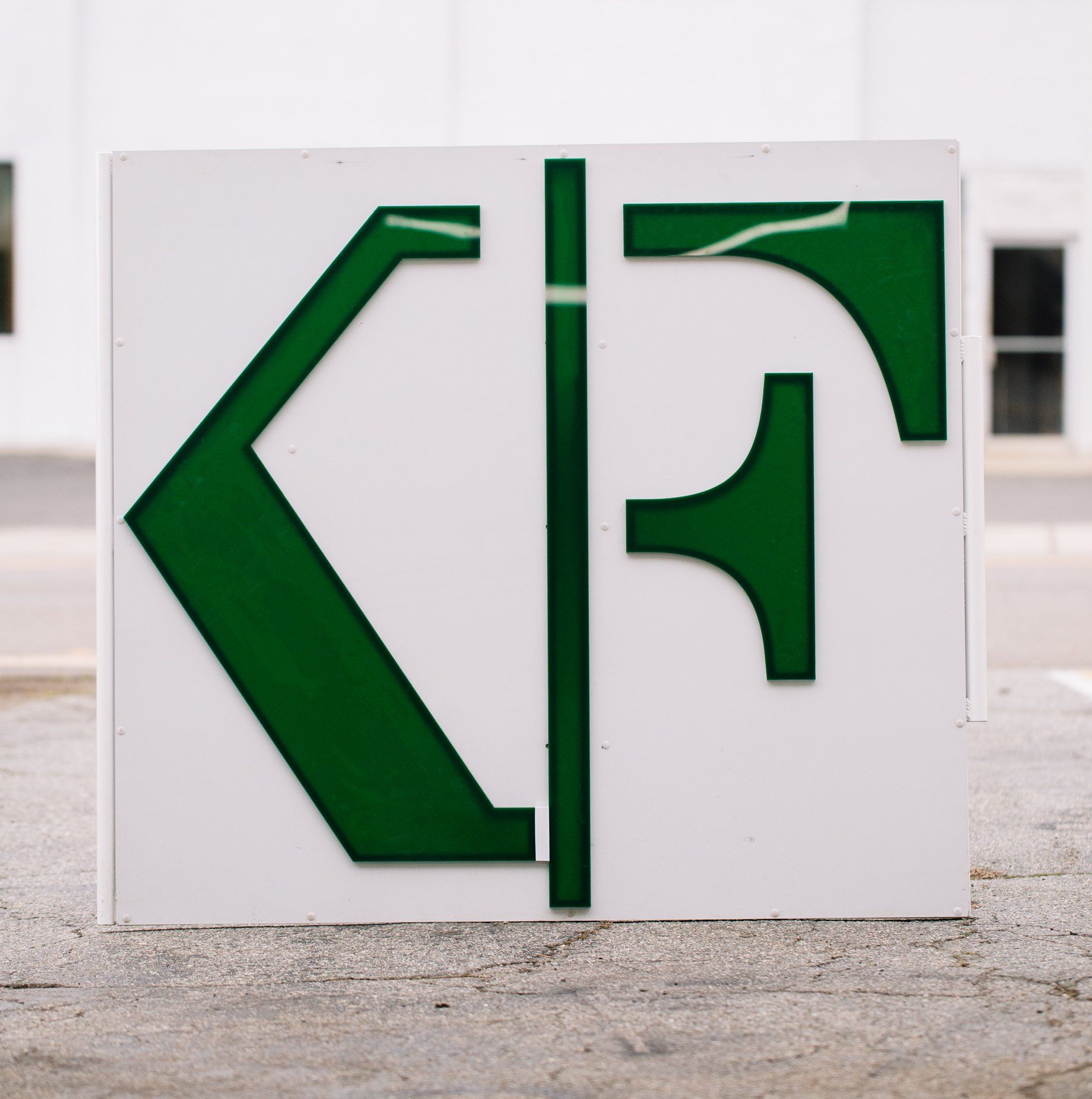 Acrylic signage for Korn Ferry Tour
