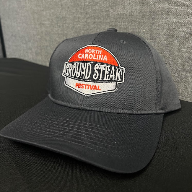Embroidered hat for Ground Steak Festival