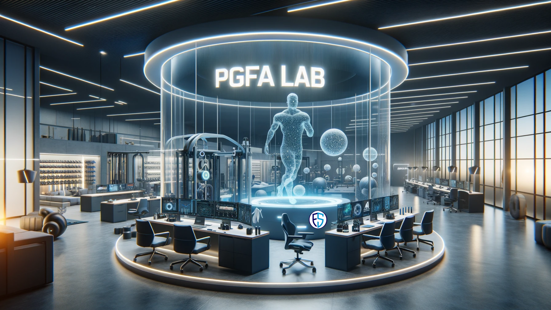 An artist 's impression of the pgfa lab.