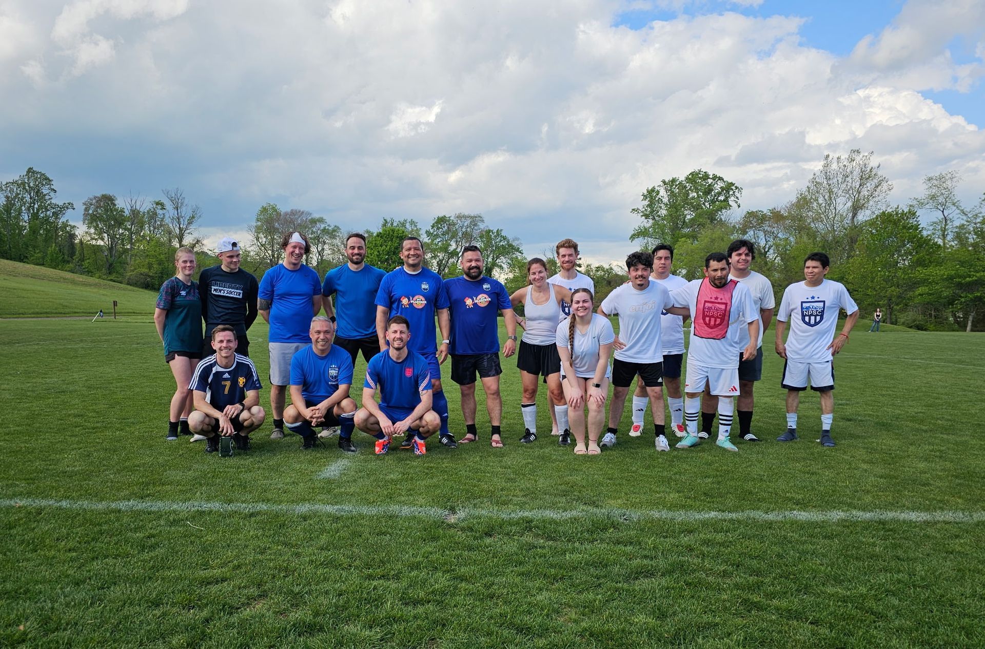 adult soccer team for Northern Piedmont Sports Club
