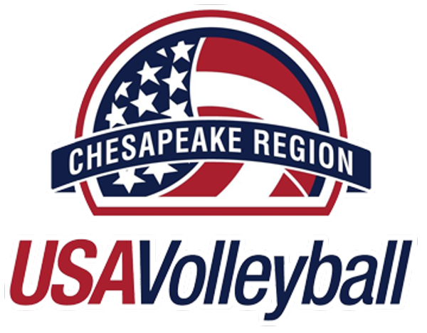 Logo for USA Volleyball Chesapeake Region