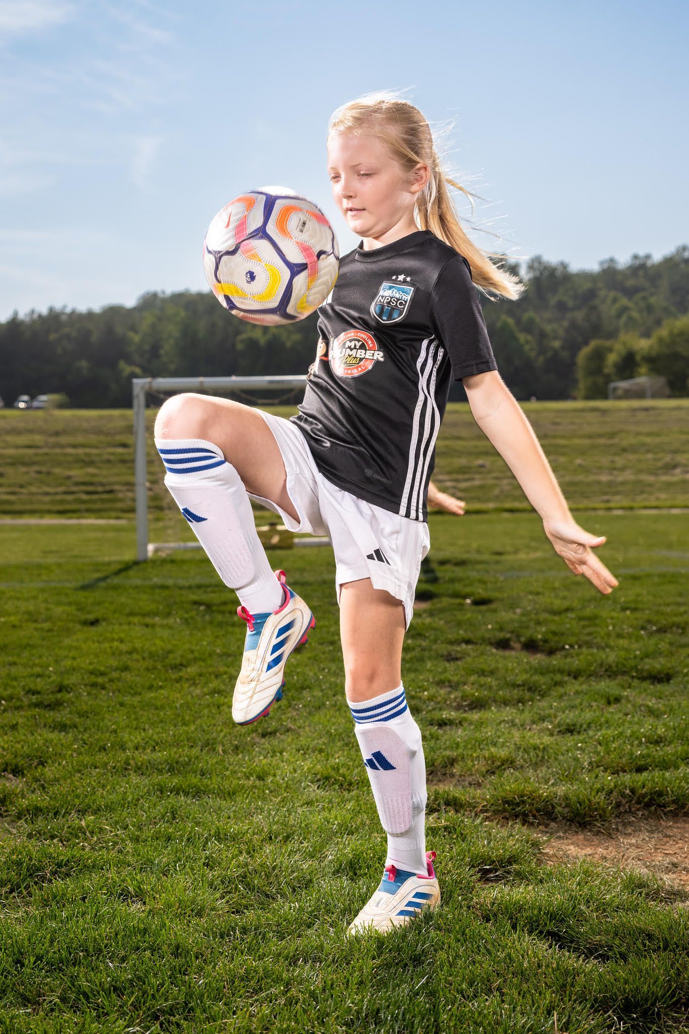 Girls soccer team for Northern Piedmont Sports Club