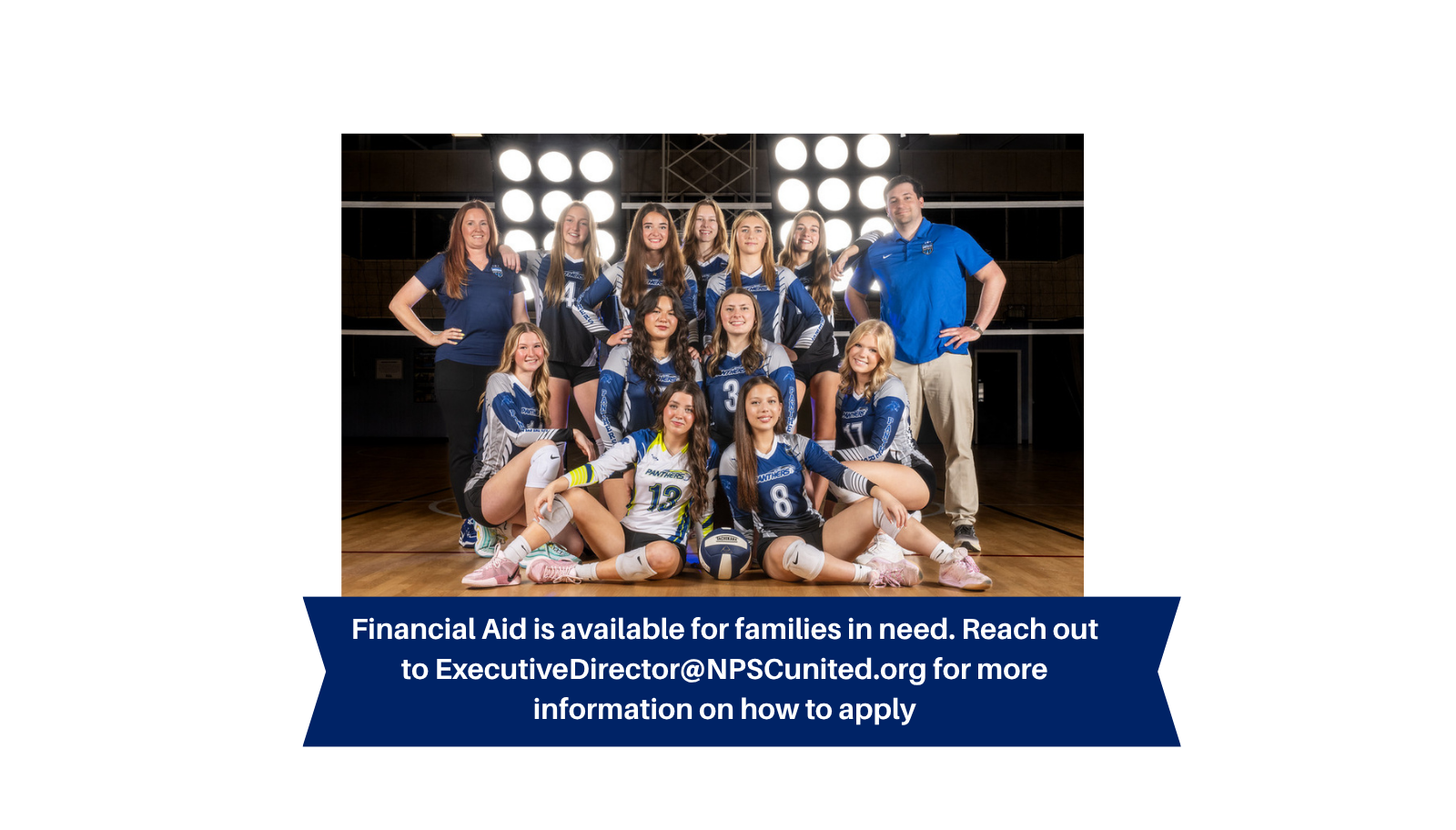 Northern Piedmont Sports Club travel volleyball financial aid