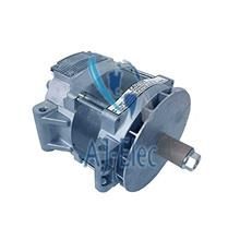 A close up of a generator on a white background.