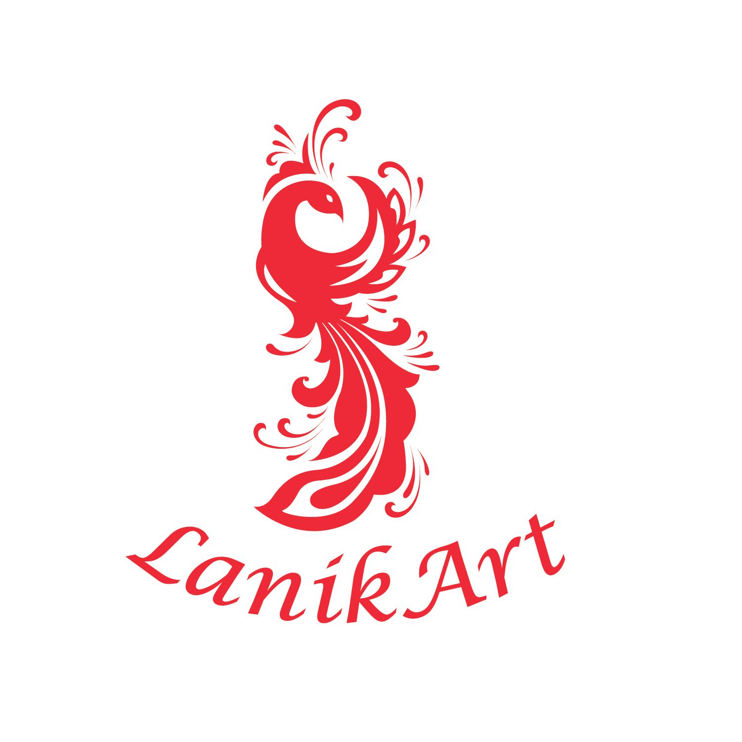 Red stylized phoenix logo with the text “CanikArt” beneath it