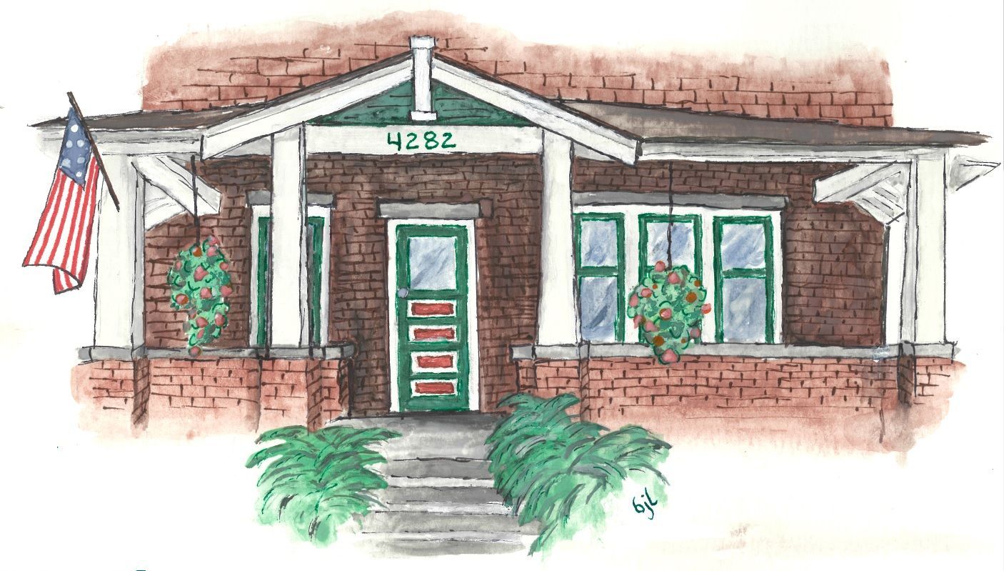 Kitty's human's home in Eagan, Minnesota, where many of her true-to-life adventures took place.