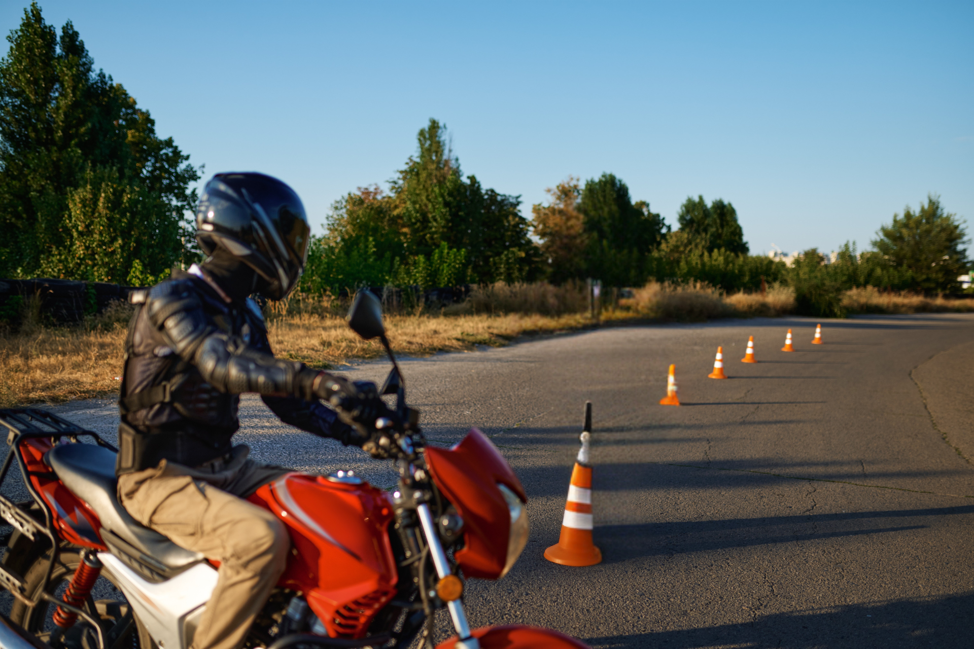 ACT POWER Smart Safety Signal System for Dubai Motorcycle Training Center Application