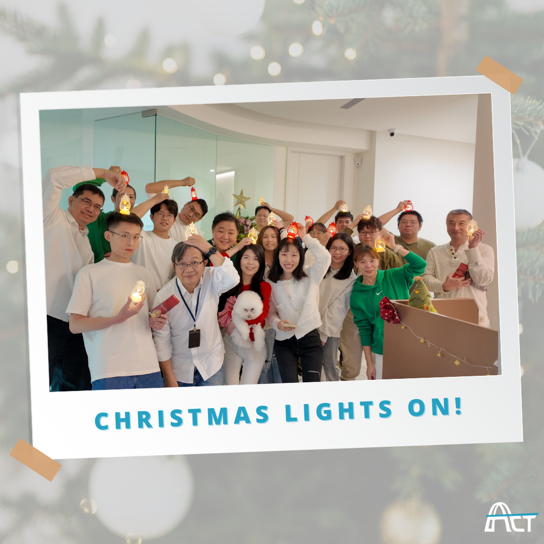 Act power Christmas lights on