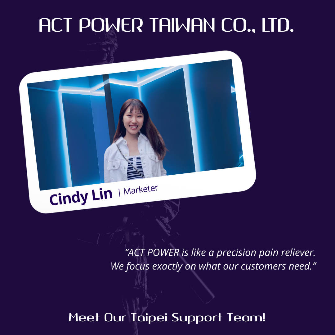 Meet ACT POWER team - Cindy ahead for DSEI 2025!