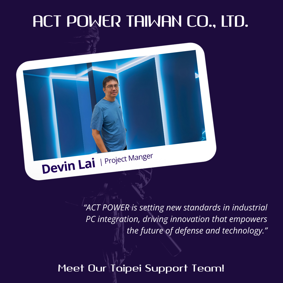 Meet ACT POWER team - Devin ahead for DSEI 2025!