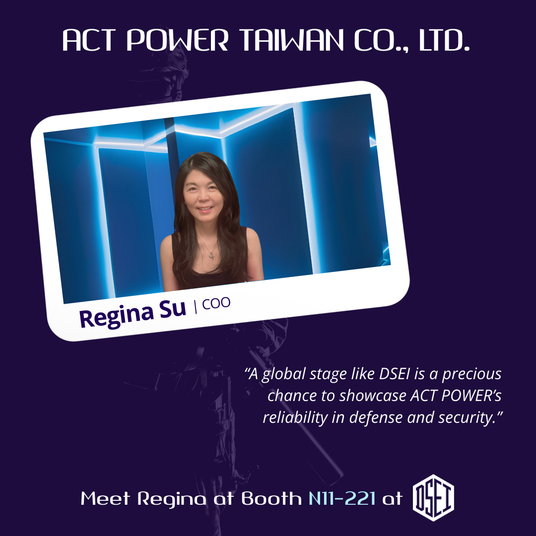 Meet ACT POWER team - Regina ahead for DSEI 2025!