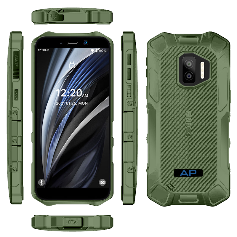 ACT POWER MIC-AP01-Pro: Rugged Smart Phone with Front & Rear Camera